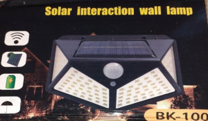 Lampa solara BK-100, 2 W, 600 lm, 100 x LED - Img 3