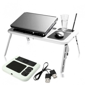 Masuta laptop E-Table multifunctionala, reglabila pe inaltime - Img 2