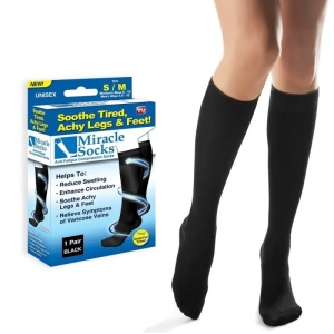 Miracle Socks -Sosete medicale de compresie pentru relaxare - Img 1