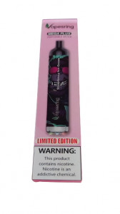 Narghilea Electronica Vapestring, Capsuni , 0 nicotina 7000 puff