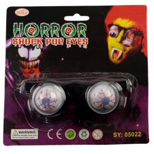 Ochelari cu ochi infricosatori, pentru petrecere Halloween - Img 2