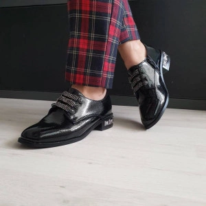 Pantofi casual B-165 BLACK R1/10/3 - Img 3