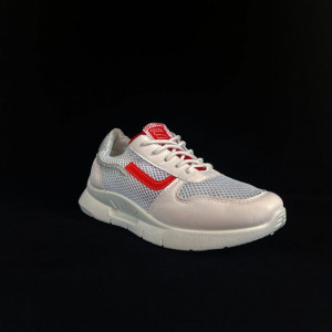Pantofi Sport CD 24 WHITE/RED R3/9/2 - Img 3