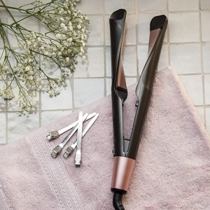 Placa de par, 2 in 1, pentru Indreptare si Ondulare, Curl & Straight Confidence - Img 2