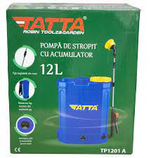 Pompa stropit cu acumulator Tatta TP-1201A, 12L, 12V - Img 2