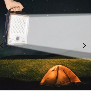 Proiector LED cu panou solar,100W, Solar Light - Img 6
