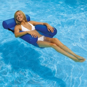 Scaun gonflabil pliabil pentru piscina - Img 2