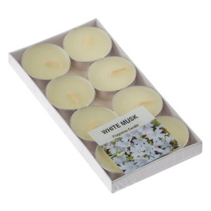 Set 8 Lumanari cu Aroma de Musk