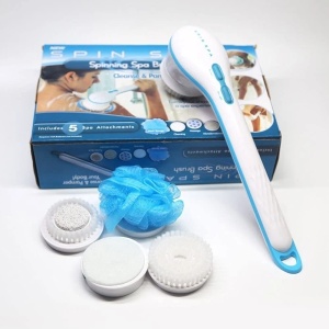 Set de perie pentru dus cu masaj si rotativa 5 in 1 - Img 5