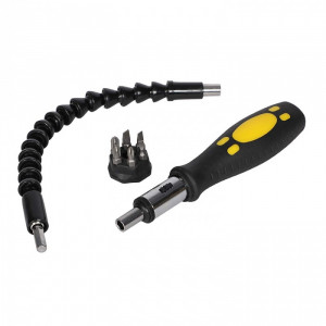 Set extensor flexibil pentru bormasini, surubelnita si biti, Snake Bit - Img 2