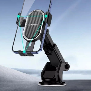 Suport telescopic auto magnetic/gravitativ pentru telefon mobil