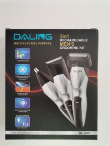Aparat de tuns facial 3 in 1 Daling DL-9049 cu 3 capete detasabile - Img 5