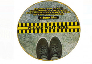 Banda Autocolanta Pentru Avertizare si Semnalizare, 4.8 x 50 cm - Img 3