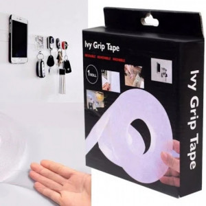 Banda Dublu Adeziva Ivy Grip, Lungime: 1m Lățime: 30mm Grosime: 1mm - Img 1