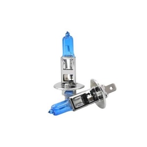 Becuri halogen H1 100W, Xenon Look, 12V, lumina 5000K - Img 2