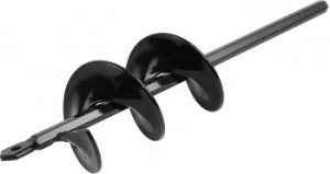 Burghiu Pamant 4x45cm Pentru Bormasina sau Rotopercutor - Img 2