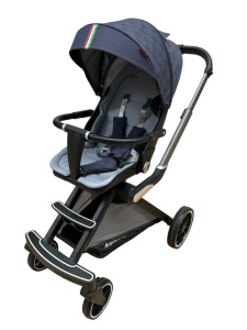 Carucior Sport HAOLAIFU, HLF968 Compact si Pliabil, 6 luni +, centura in 5 puncte cu bureti pentru umeri - Img 3
