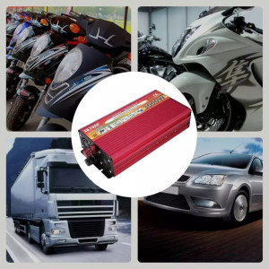Invertor Auto Power Inverter, 12V- to 220V~/50Hz, putere 1000W - Img 2