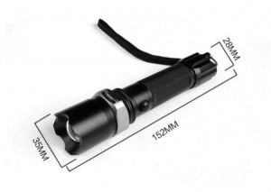 Lanterna SWAT Led, cu Acumulator 4800 mAh rezistenta socuri - Img 3