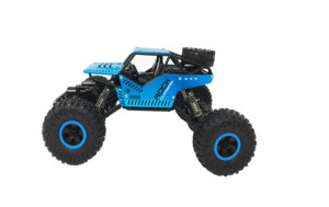 Masina cu telecomanda, ROVER , metal, 4x4, albastru/negru, 27x16,5x14cm - Img 2