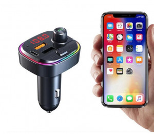Modulator auto bluetooth si port dublu usb C13 - Img 3