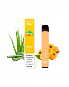 Narghilea Electronica Puff Plus 800 pufuri LOQUAT SI ALOE (5% nicotina)