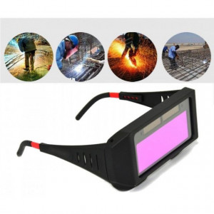 Ochelari de protectie sudura cu display LCD, cristale lichide auto-intunecare - Img 1