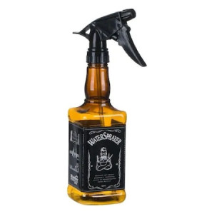 Pulverizator apa pentru coafor si frizerie, Water Sprayer, 500ml, sticla transparenta