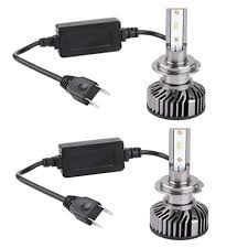 Set becuri tehnologie LED- H7 ,6500K ,8000LM ,Model OVS2-H7 Canbus , IP65 - Img 1
