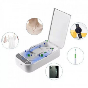 Sterilizator UVC 2 in 1 pentru obiecte mici, smartphone, functie aromaterapie, functie powerbank - Img 2