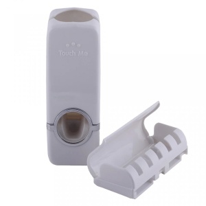 Dispenser Pasta de Dinti si Suport Periute, Toothpaste - Img 3