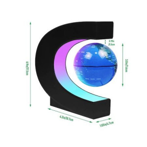 Glob pamantesc magnetic plutitor cu iluminare LED - Img 4