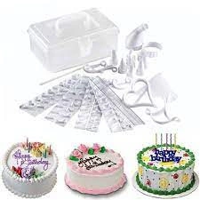 Kit cu 100 piese pentru decorarea prajiturilor Cake Decorating Kit - Img 2