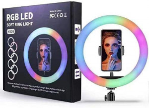 Lampa circulara RGB LED MJ26