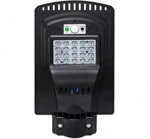 Lampa Stradala Solara cu Senzor, 20W, 20LEDuri, de Exterior