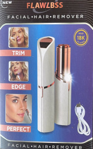 Mini Epilator Facial Flawlbss, Hipoalergenic, in Forma de Ruj - Img 6