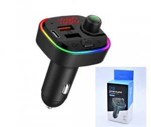 Modulator auto bluetooth si port dublu usb C13