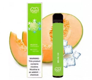 Narghilea Electronica Puff Plus 800 Pufuri PEPENE GALBEN + GHEATA (2% Nicotina)