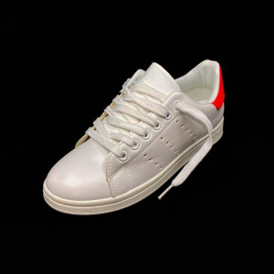 Pantofi casual JW-820 WHITE/RED R1/6/1 - Img 2