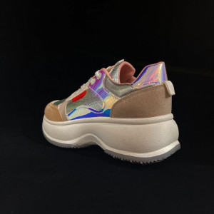 Pantofi Sport CDE 19 SILVER R2/1/5 - Img 2