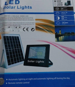 Proiector Led cu Panou Solar si Telecomanda Jortan 60W - Img 7