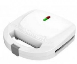 Sandwich maker Hotzeass KY-20S, 750 W, plita grill, Alb, Cod 00450drL - Img 2