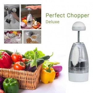 TOCATOR MANUAL PENTRU FRUCTE SI LEGUME, PERFECT CHOPPER DELUXE - Img 1