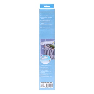 Uscator retractabil de perete pentru rufe cu 5 sfori - Img 4