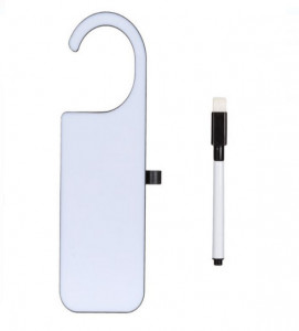 Agatatoare cu LED pentru usa DU NOT DISTURB, mesaje scrise, 7x3x21 cm - Img 4