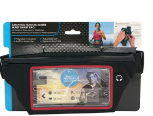 Borseta sport de sold, carcasa pentru telefon, 23 x 12 cm, Negru