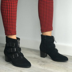 Botine cu toc BDG0218 BLACK R2/4/1 - Img 3