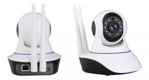 Cameră Ip Wifi Night Vision V380 1080p 2mpx 2 antene - Img 1