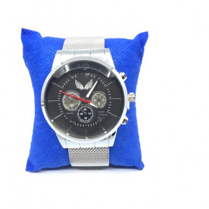 Ceas Silver Black