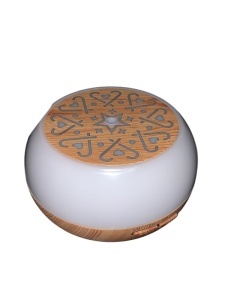 Difuzor de arome / Umidificator / Difuzor de uleiuri esențiale / Purificator de aer 400 ml - Lumini LED care își schimbă culoarea  - Img 5